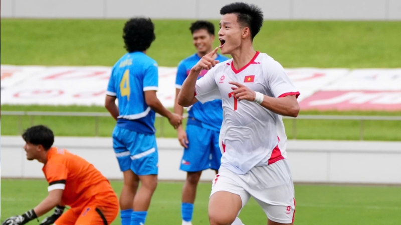 U23 Việt Nam thắng 2-0 trước U23 Philippines ở trận đấu lượt 2 bảng C