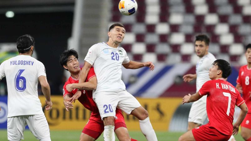U23 Việt Nam thua U23 Uzbekistan 0-3 trong lần gặp gần nhất tại VCK U23 châu Á 2024