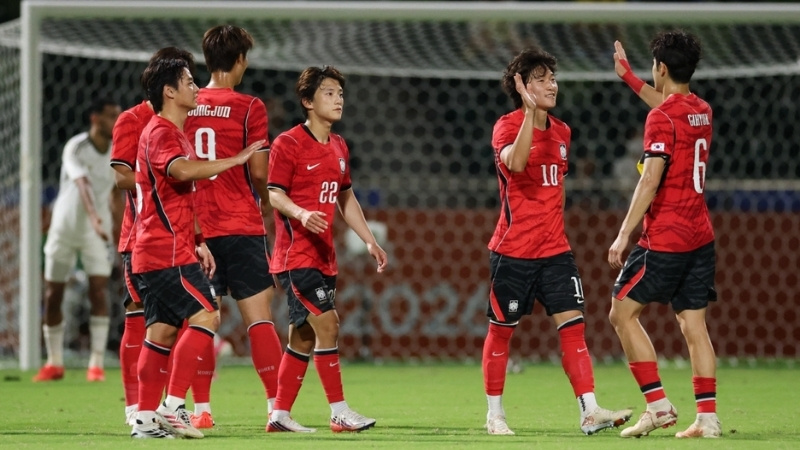 U23 Việt Nam sẽ đối đầu với U23 Hàn Quốc ở trận tứ kết