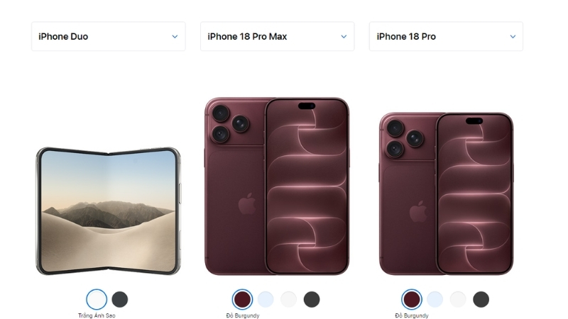 A20 Pro được Apple trang bị cho iPhone 18 Pro, iPhone 18 Pro Max và iPhone Duo