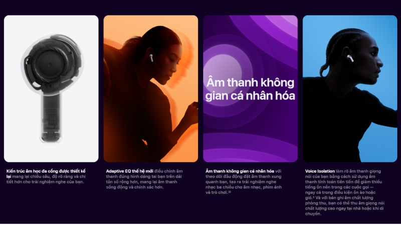 Kiến trúc âm học của AirPods 5 được thiết kế lại nhằm cải thiện trải nghiệm nghe