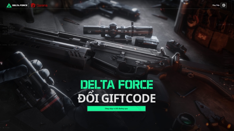 Trang GIFT CODE của Delta Force Việt Nam