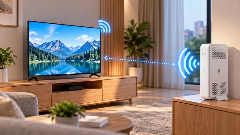 Đưa modem lại gần hơn để kiểm tra xem có phải do vật cản không