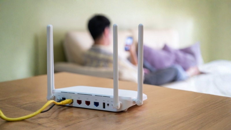 Vị trí đặt modem ảnh hưởng đến khả năng phủ sóng Wifi trong nhà
