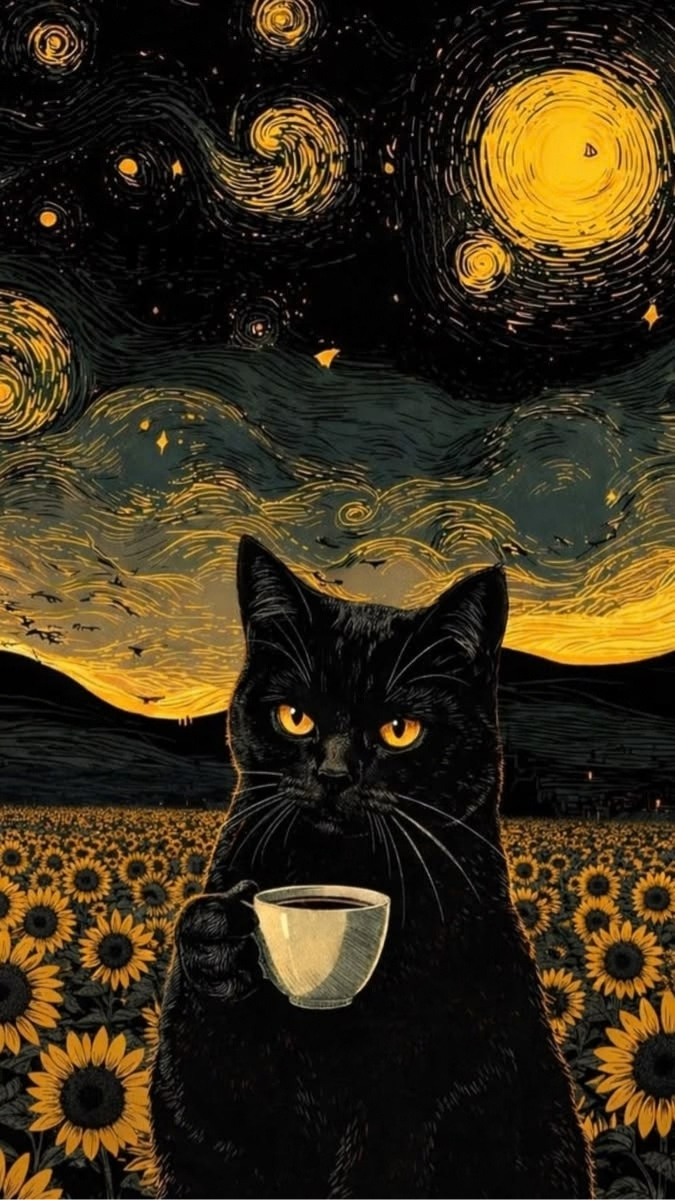 hinh-nen-halloween-phu-thuy-meo-van-gogh