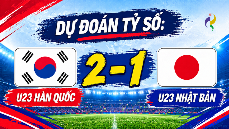 Tỷ số dự đoán trận chung kết bóng đá nam ASIAD 2026