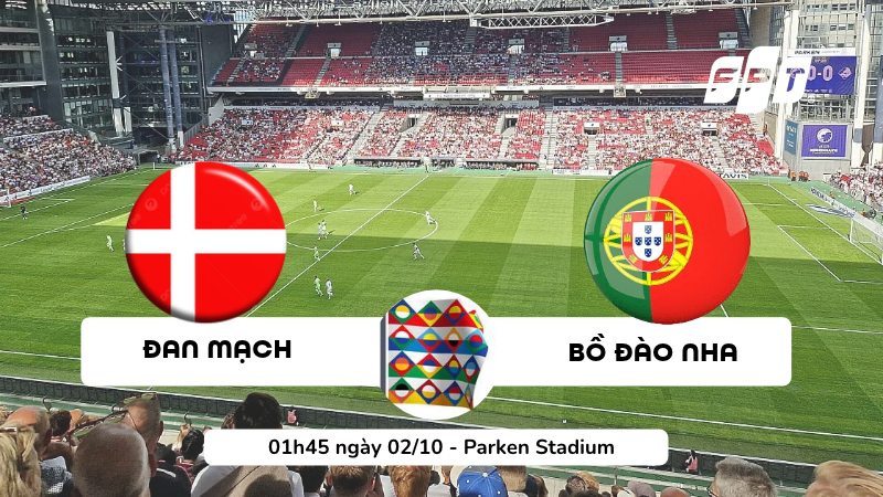 Nhận định Đan Mạch vs Bồ Đ&agrave;o Nha 01h45 ng&agrave;y 2/10 | UEFA Nations League 2026/27