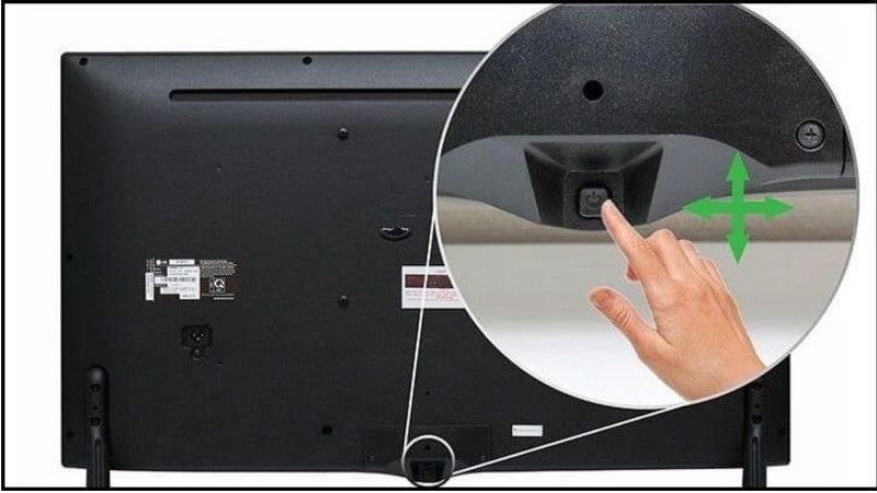 Tắt Tivi chờ một lúc rồi bật lại để xử lý các lỗi tạm thời thay vì reset