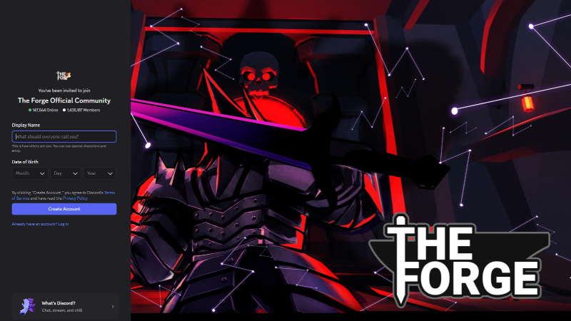 Discord của The Forge