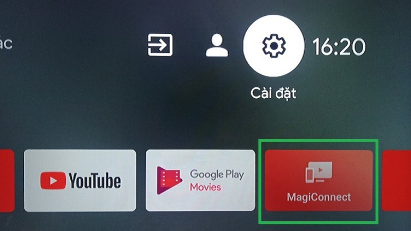 Phản chiếu màn hình iPhone lên Smart tivi TCL qua app MagiConnect