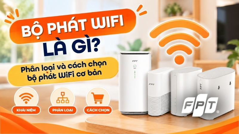 Bộ ph&aacute;t WiFi l&agrave; g&igrave;? C&aacute;ch chọn bộ ph&aacute;t WiFi mạnh, ổn định