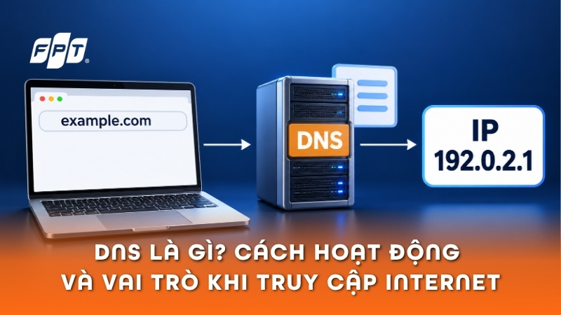 DNS l&agrave; g&igrave;? Giải th&iacute;ch hệ thống ph&acirc;n giải t&ecirc;n miền dễ hiểu