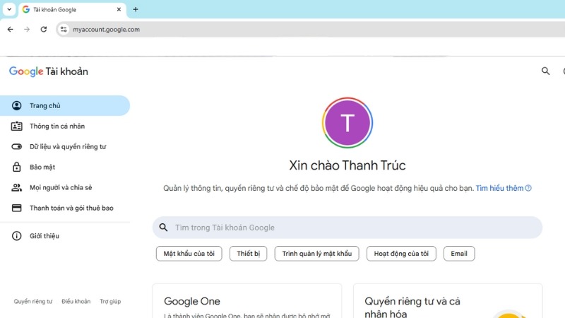 Xóa tài khoản Google sẽ xóa vĩnh viễn toàn bộ dữ liệu gắn với tài khoản đó