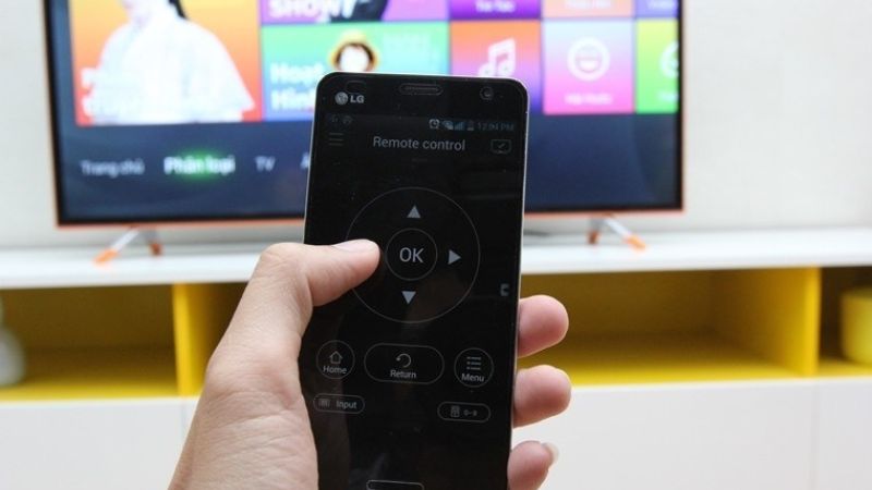 Điều khiển Tivi bằng điện thoại đơn giản