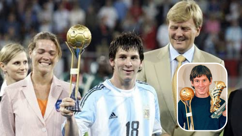 Messi bắt đầu hành trình cùng đội tuyển Argentina khi mới 18 tuổi