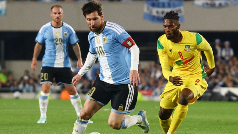 Messi đá trọn vẹn 90 phút trong trận cuối mà anh khoác áo Argentina
