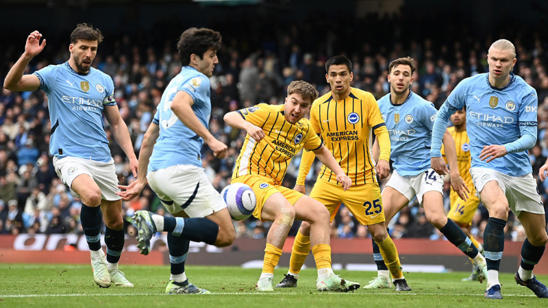 Man City sẽ gặp Brighton liên tiếp trong 2 ngày 29 và 31/10