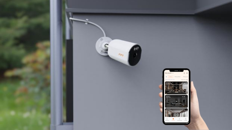 Quản lý camera dễ dàng qua ứng dụng FPT Life