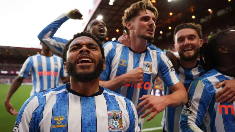 Coventry City thắng Nottingham sau chuỗi 4 trận thua liên tiếp