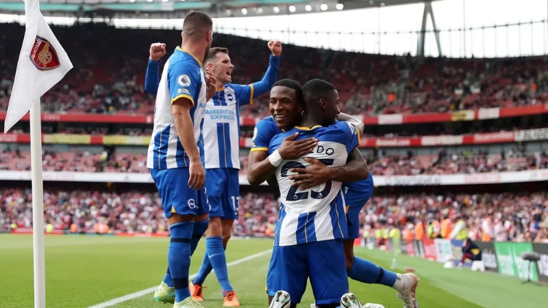 Brighton bước vào vòng 6 sau màn trình diễn thuyết phục trước Arsenal