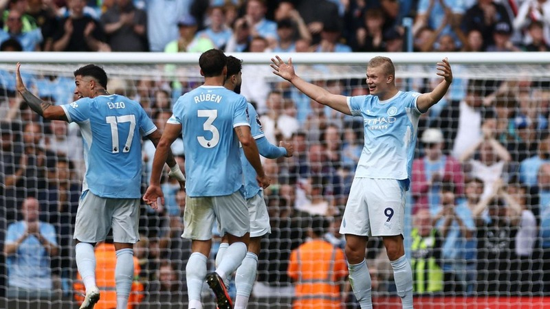 Man City ghi 5 bàn trong trận gần nhất ở Ngoại hạng Anh
