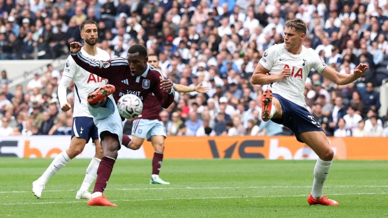Tottenham đã ghi hai bàn đầu tiên tại Ngoại Hạng Anh mùa này trước Aston Villa