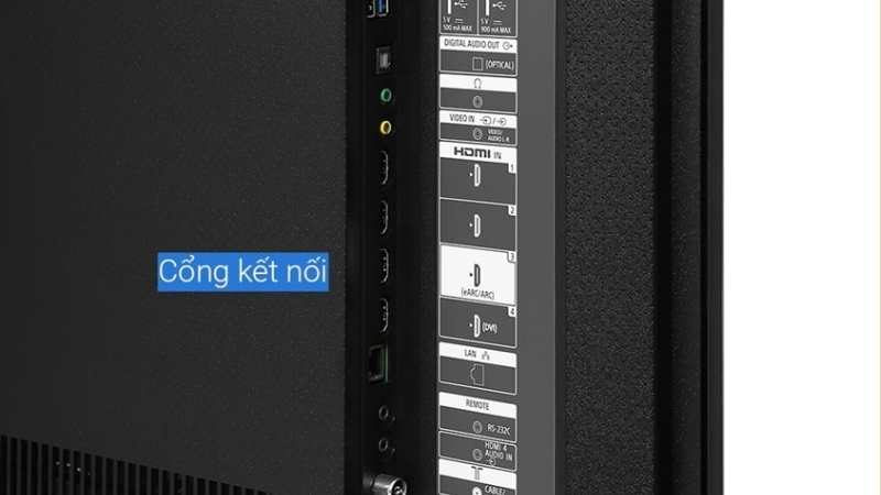 Kiểm tra cổng kết nối trước khi chọn giải pháp cho tivi đời cũ