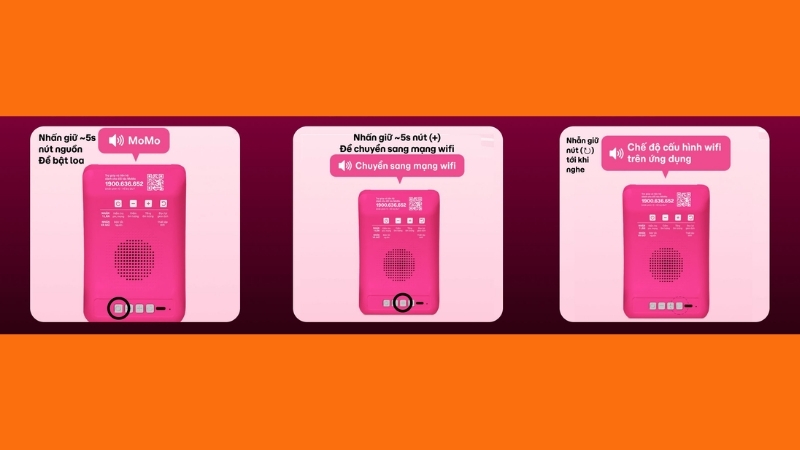 Thực hiện các bước để hiện tên WiFi