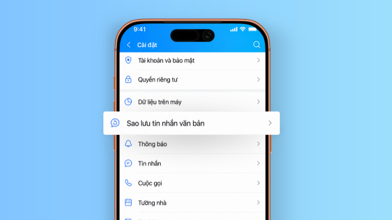 Sao lưu Zalo trước khi đổi máy giúp bạn chủ động bảo toàn các cuộc trò chuyện cần thiết