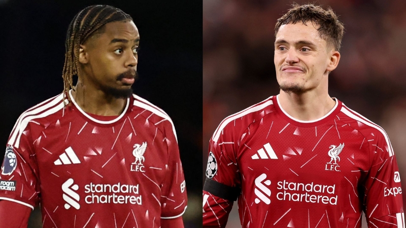 Florian Wirtz và Bradley Barcola có thể tạo đột biến cho hàng công Liverpool