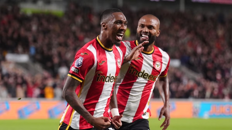 Igor Thiago và Jaidon Anthony là những phương án tấn công đáng chú ý của Brentford