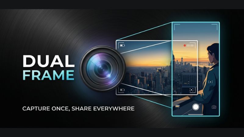 Ứng dụng Dual Frame: Portrait+Landscape