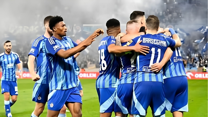 Slovan Bratislava đang đứng cuối bảng đấu với hiệu số -8