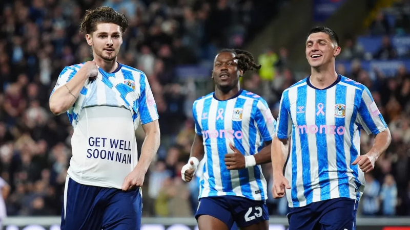 Coventry thắng cách biệt 3 bàn trước Newcastle