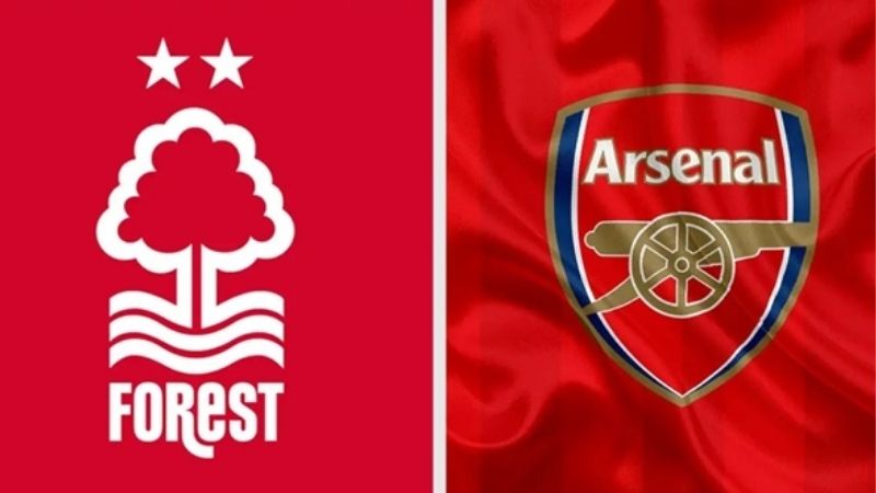 Trận đấu được dự đoán với tỷ số Nottingham Forest 1-2 Arsenal