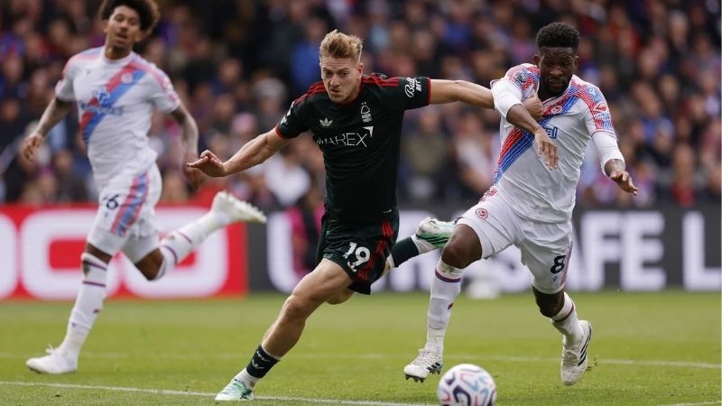 Nottingham Forest nhận thất bại 3-1 trước Crystal Palace ở vòng 6