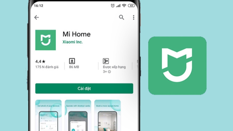 Tải ứng dụng Xiaomi Home trên điện thoại