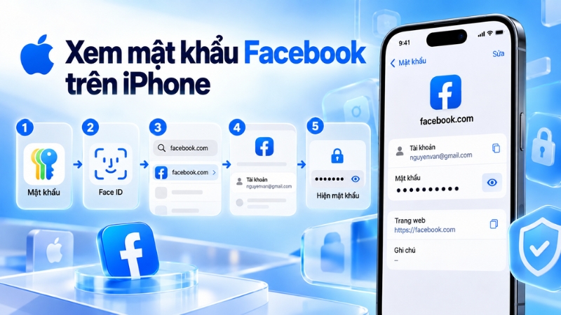 Nếu trước đây chưa lưu thông tin đăng nhập, iPhone sẽ không tự hiển thị mật khẩu