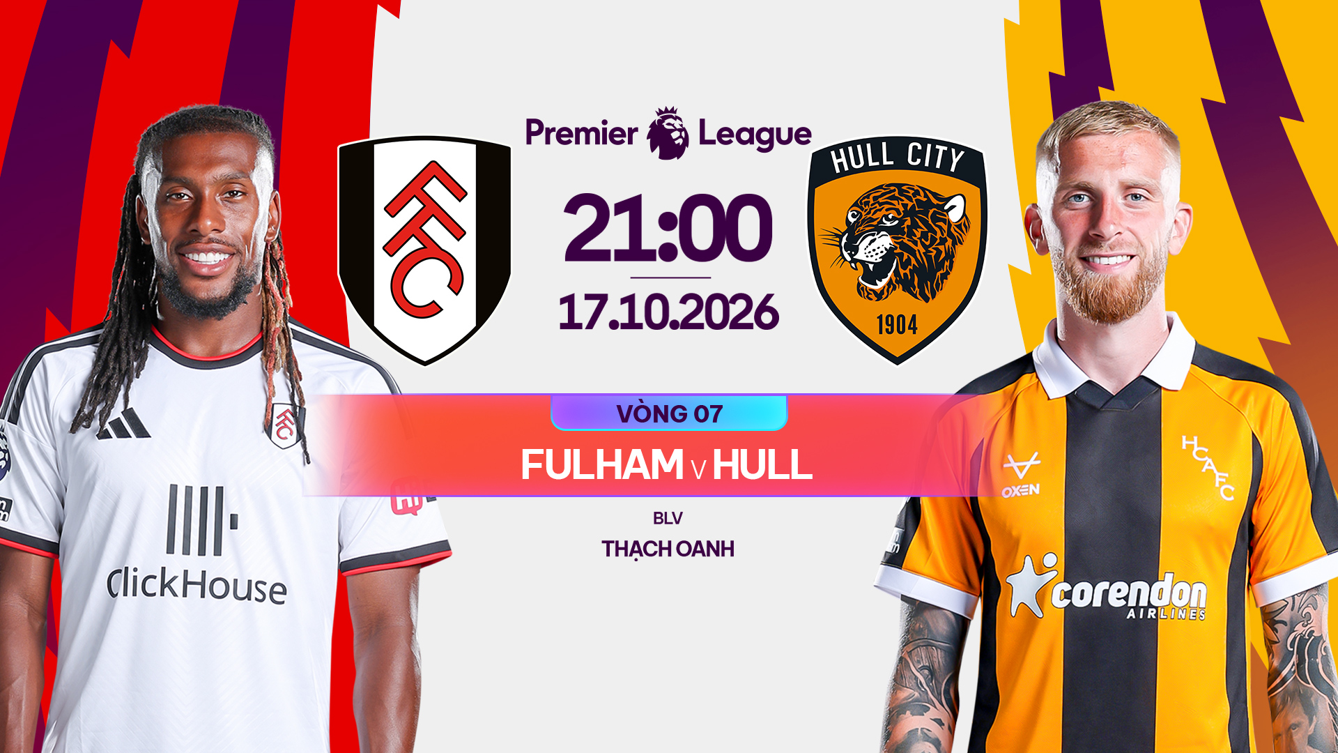 Link xem Fulham vs Hull City, 21h00 ng&agrave;y 17/10 tr&ecirc;n FPT Play
