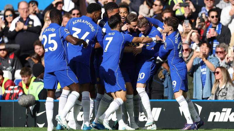 Chelsea thắng đậm 5-1 trước Bournemouth