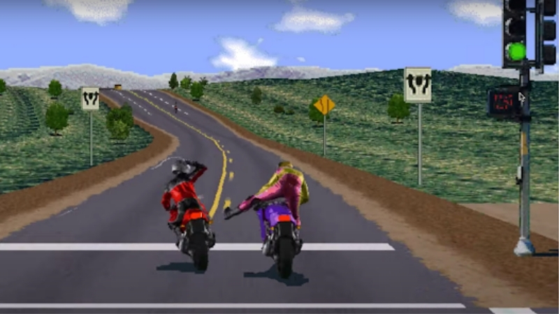 Road Rash với những cuộc đua mô tô kết hợp hành động kịch tính
