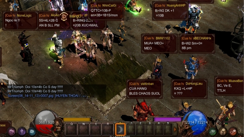 MU Online với những bộ trang bị và đôi cánh đặc trưng của thế giới giả tưởng