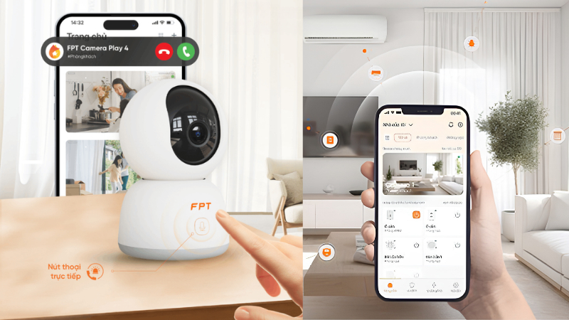 Tích hợp nhiều công nghệ mới mang lại sự tiện lợi khi sử dụng camera thông minh