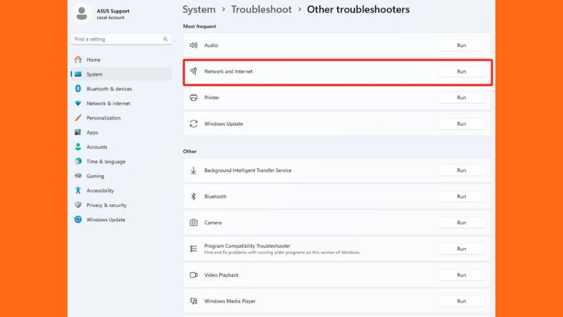 Kiểm tra kết nối Internet trên Windows