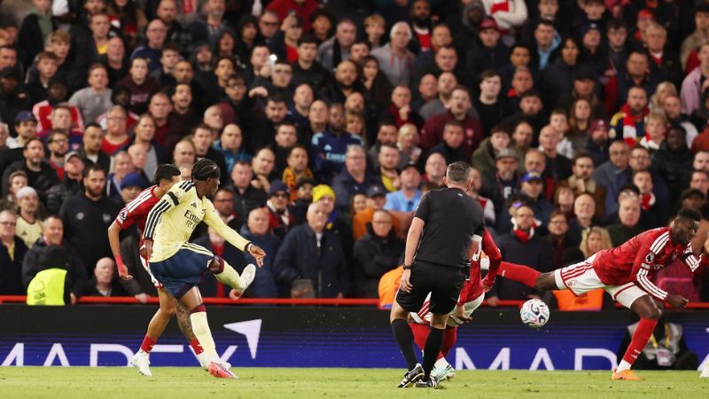 Arsenal vượt qua Nottingham Forest với tỷ số 1-0 ở vòng 7 2026/27