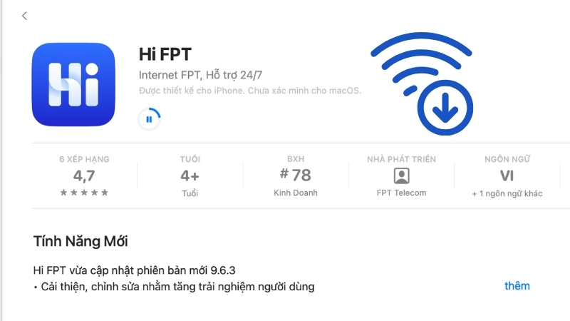 Sử dụng Wifi để tải xuống giúp tiết kiệm dữ liệu di động