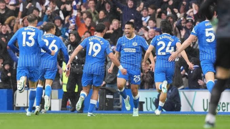 Brighton 5-0 Crystal Palace