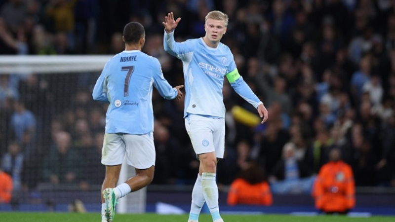 Manchester City giành chiến thắng 3-2 trước Ipswich Town ở vòng đấu Ngoại hạng Anh gần nhất