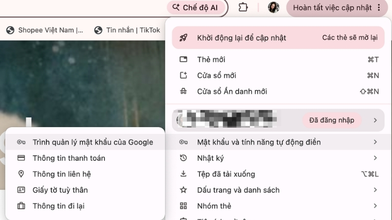Trình quản lý mật khẩu của Google cho phép kiểm tra các mật khẩu đã lưu trên tài khoản