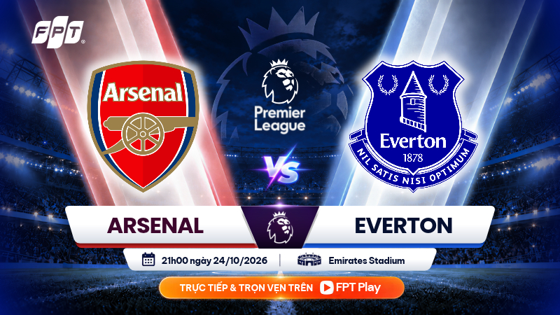 Nhận định Arsenal vs Everton (21h00 ng&agrave;y 24/10): Ph&aacute;o thủ chiếm ưu thế
